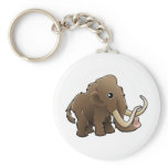 A cute friendly woolly mammoth