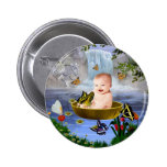 A cute nature baby pinback buttons
