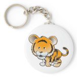A cute tiger keychains