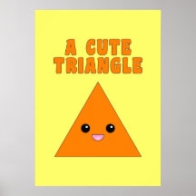 A Cute Triangle Print