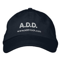 A.D.D. Rock Band - Embroidered Cap Baseball Cap