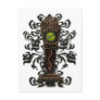 A.Daley Original 13th HOUR CLOCK postcard