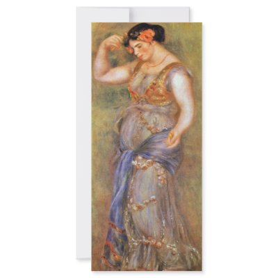 A Dancer With Castanets By Pierre-Auguste Renoir ( Full Color Rack Card by Artcollection