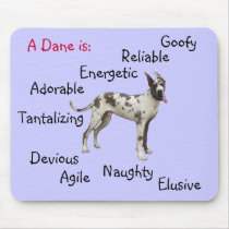 A Dane Is Mouse Pad