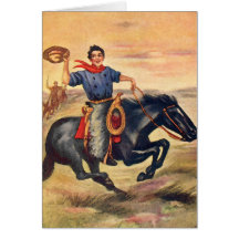 A Dash For Supper Greeting Card