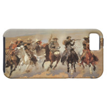 A Dash For Timber by Remington, Vintage Cowboys