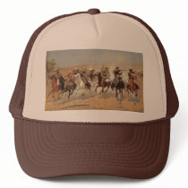 A Dash For Timber by Remington, Vintage Cowboys