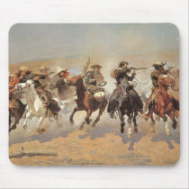 A Dash For Timber by Remington, Vintage Cowboys