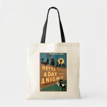 A Day and a Night - The Howling Success Tote Bags