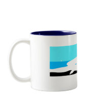 A day at the beach coffee cup coffee mug