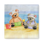 A Day at the Beach Magnet