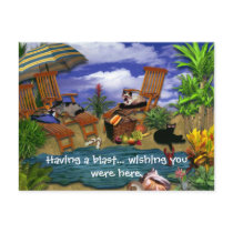 A Day at the Beach Postcards