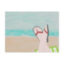 A Day at the Beach Postcard