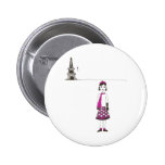 A day in Paris France Pinback Button