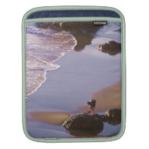A Day on the Beach Ipad Sleeve Beachcomber Photo