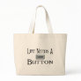 A Delete Button Canvas Bag