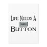 A Delete Button Post Card
