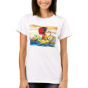 a devil and a duck t-shirts