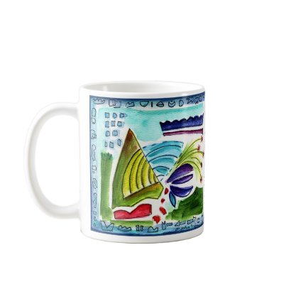 A different rhythm, maybe a madrigal. coffee mug by Julier