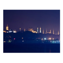 A Different Silhouette of Istanbul Postcards
