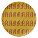 "A" DINNER PLATES