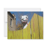 A dinosaur in the Court Yard of Wonders Custom Invitation