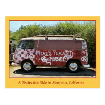 A Distinctive Ride in Murrieta, CA Postcard