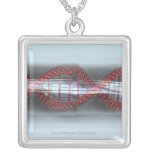 A DNA strand in a capsule Personalized Necklace