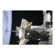 A docked Soyuz spacecraft Art Photo