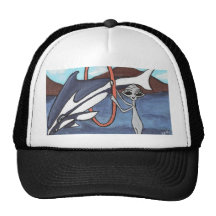 A Dolphin Friend Hat