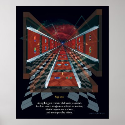 A door named imagination posters by sagesays