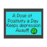 A dose of positivity a day, keeps.... postcards
