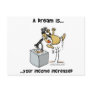 A Dream is... Your Income Increased Post Cards