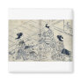 A drinking party by Nishikawa, Sukenobu Ukiyoe Fridge Magnet