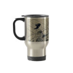 A drinking party by Nishikawa, Sukenobu Ukiyoe Mug