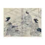 A drinking party by Nishikawa, Sukenobu Ukiyoe Post Card