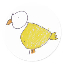 A Duck Sticker