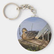 A Duck With Style Key Chains