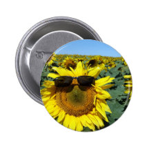 A Face in the Crowd Pinback Buttons