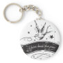 "A fairer house than prose" Keychain