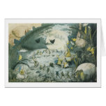 A Fairy Dance Full Moon Greeting Cards