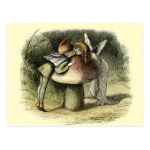 "A Fairy Kiss" by Doyle – Postcard