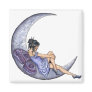 A Fairy Moon Refrigerator Magnets