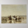 A Falcon Hunt, 1862 Print