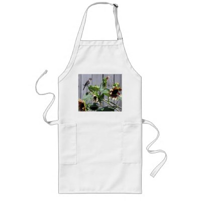 A Feast of Sunflower Seeds Apron by charlesblack7