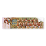 A Female Drummer, 'Arrival of drummer Girls' bumper stickers