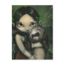 "A Ferret and His Fairy" Postcard