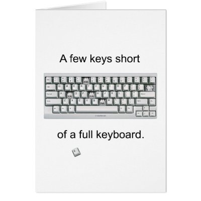 A Few Keys Short Greeting Cards by TulsaTees