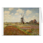 A Field of Tulips in Holland (1886) Greeting Cards