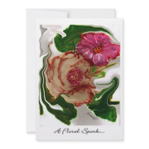 A Floral Spark...   invitation